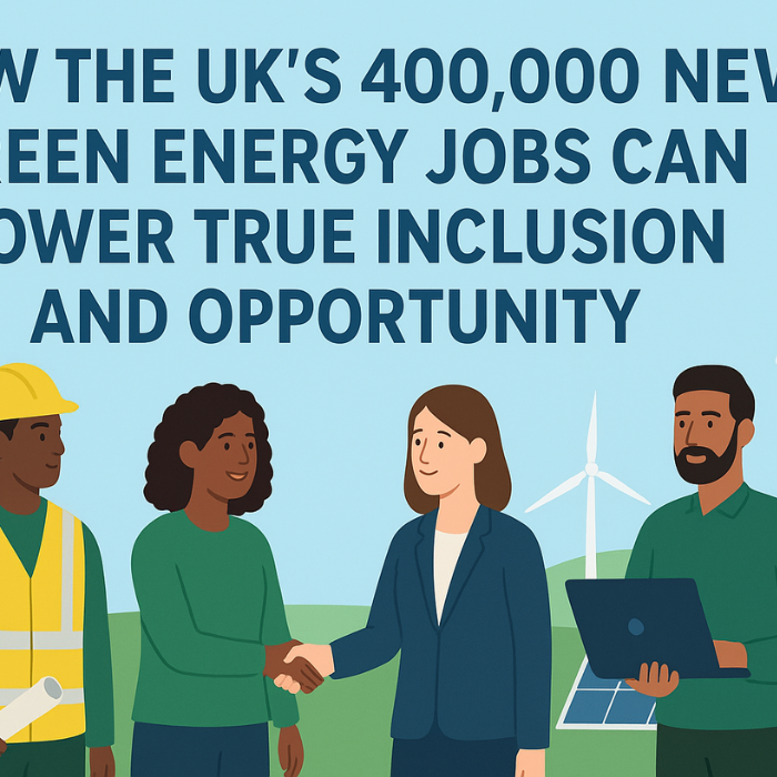 How the UK’s 400,000 New Green Energy Jobs Can Power True Inclusion and Opportunity