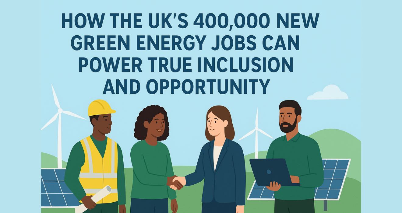 How the UK’s 400,000 New Green Energy Jobs Can Power True Inclusion and Opportunity