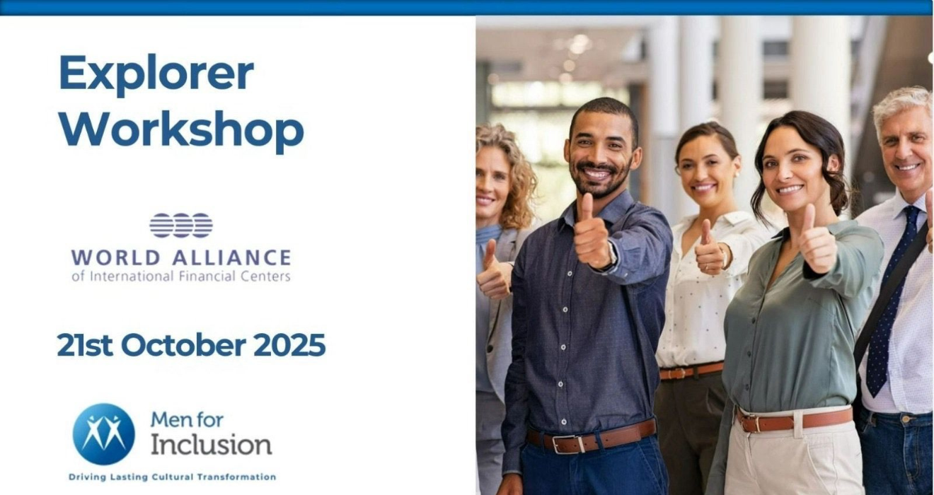 Men for Inclusion Leads Global DEI Masterclass with WAIFC Financial Centers
