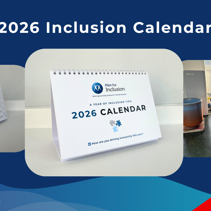 NEW: 2026 Men for Inclusion Calendar – Now Available to Order!
