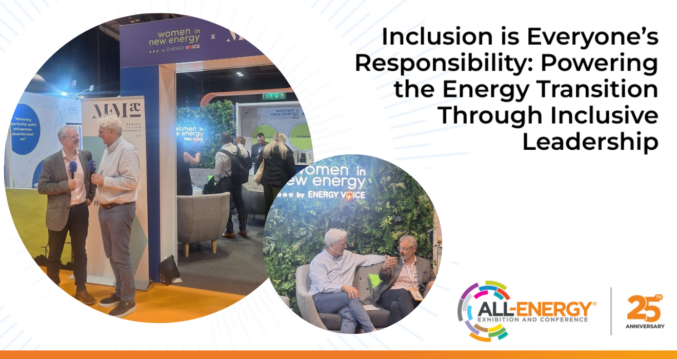 Men for Inclusion Champion Inclusive Culture at All-Energy Glasgow