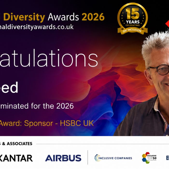 Mark Freed Nominated for National Diversity Awards 2026 Lifetime Achiever Award