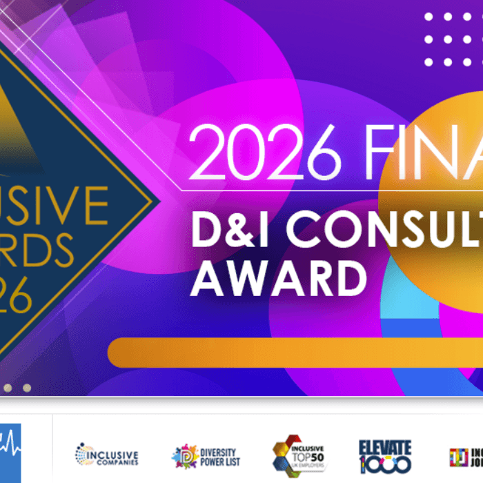 Men for Inclusion Named Finalist for D&I Consultancy of the Year 2026